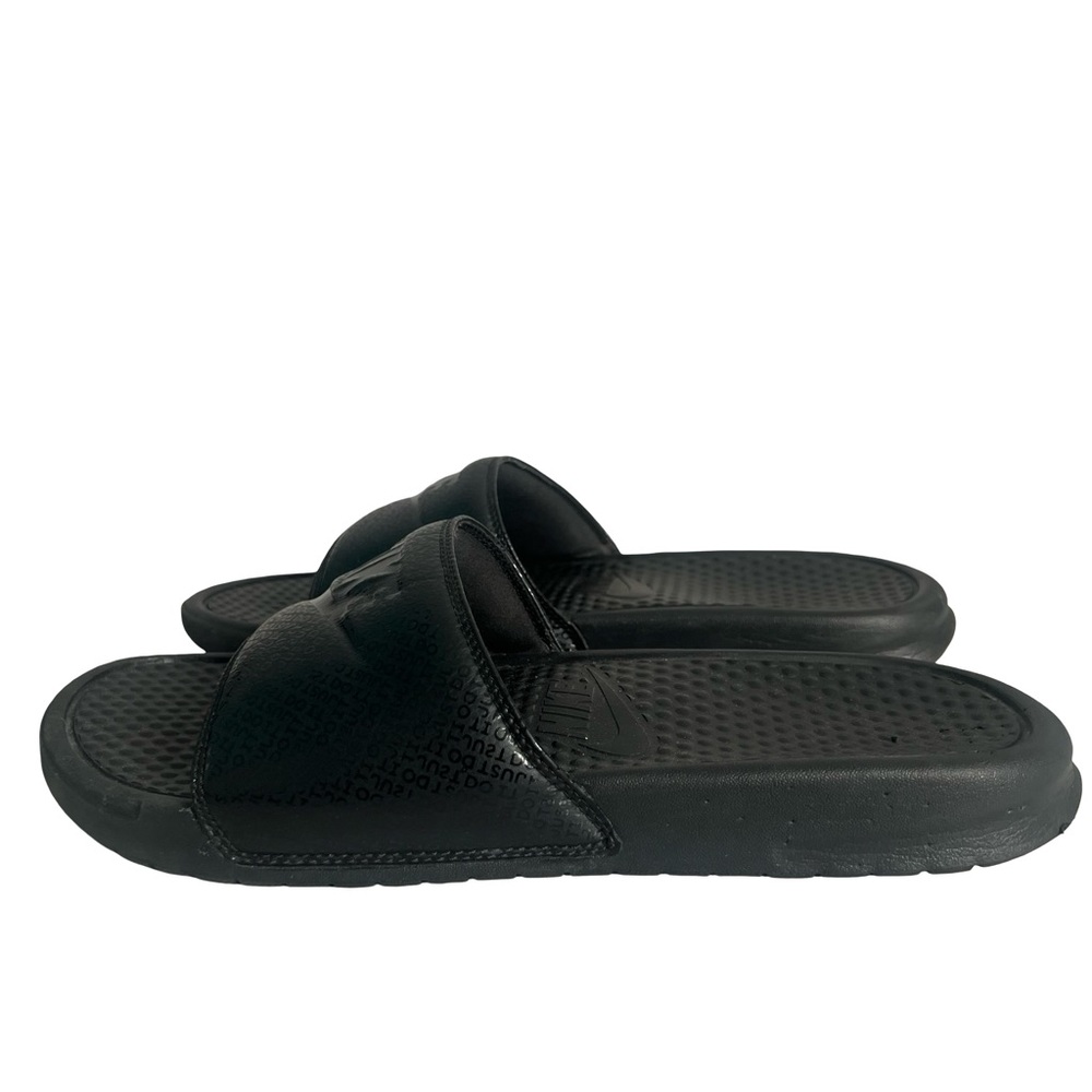Nike Men’s Black Slide Slip On Sandals Vacation or Weekend Wear Size 11